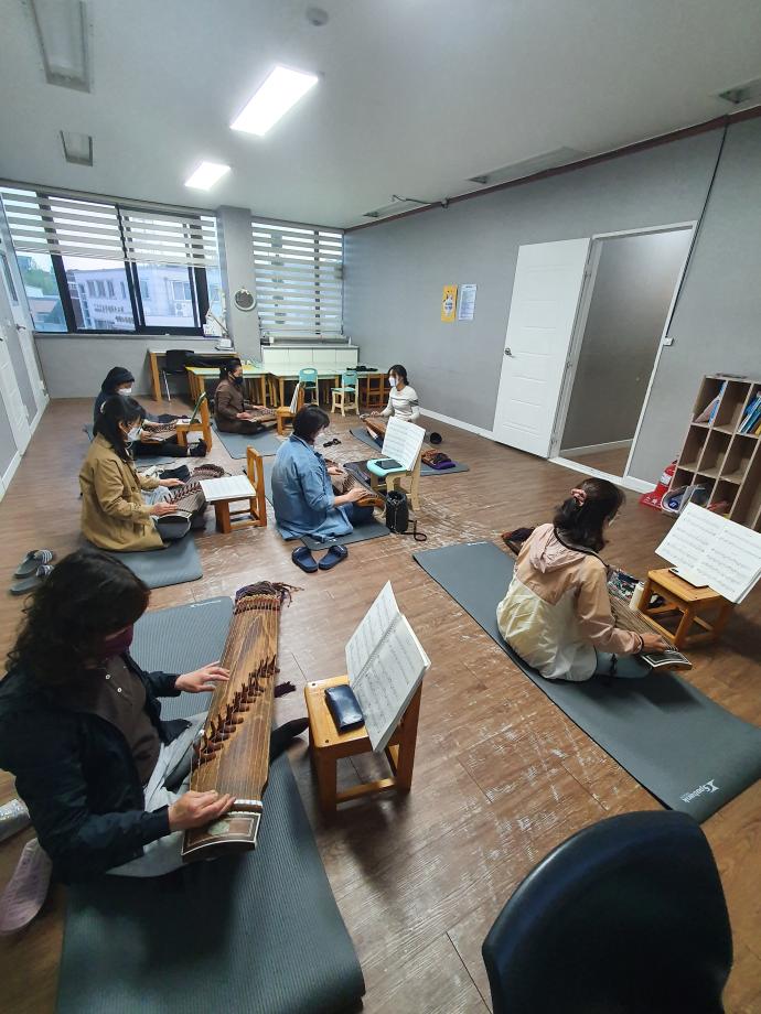 2022 계룡면 상반기 평생학습 "가야금" 이미지